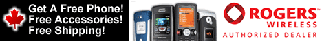 Get a Free Rogers Wireless Cell Phone with Free accessories and Free Shipping!